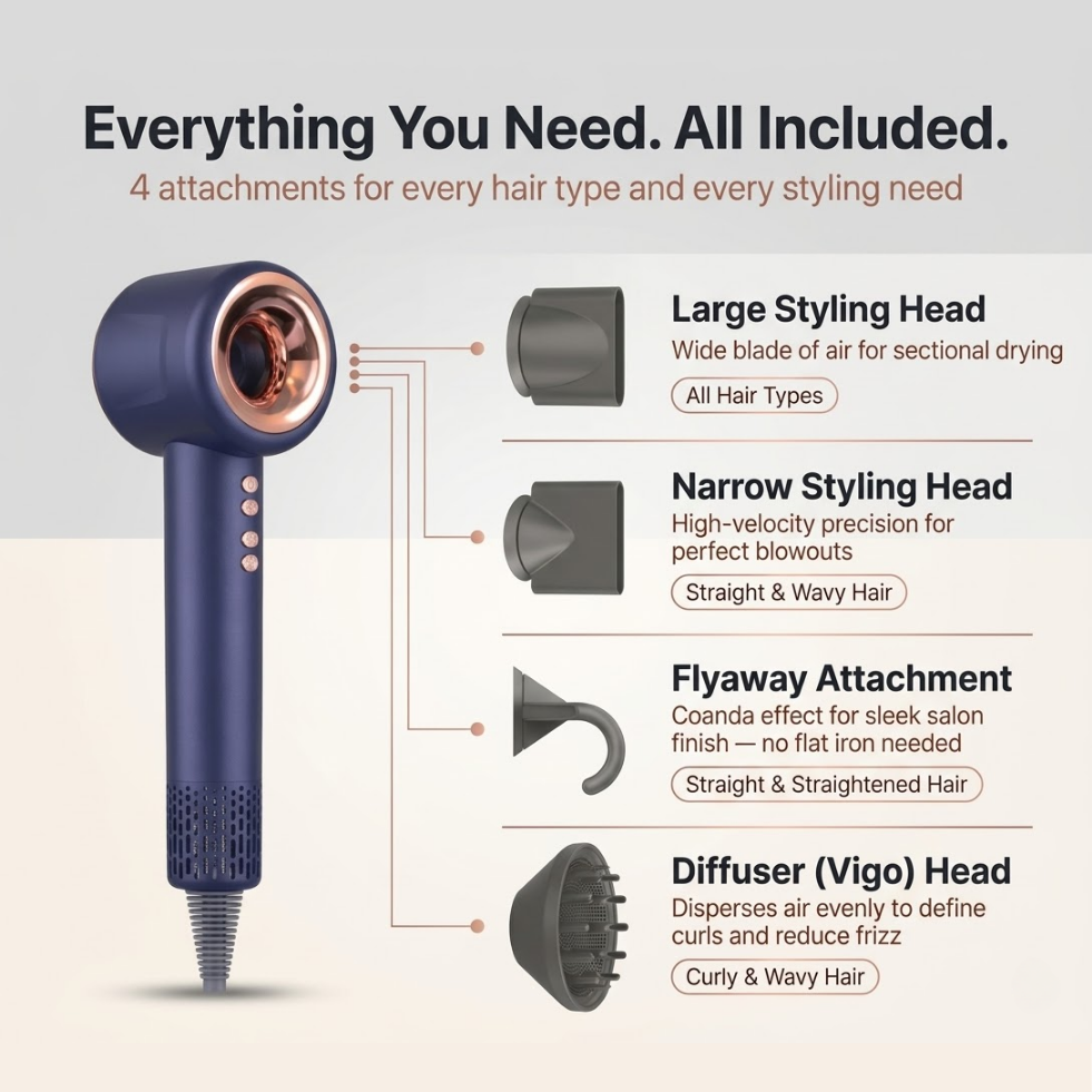 Aerovella Smart Ionic Hair Dryer