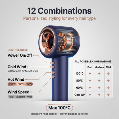 Aerovella Smart Ionic Hair Dryer