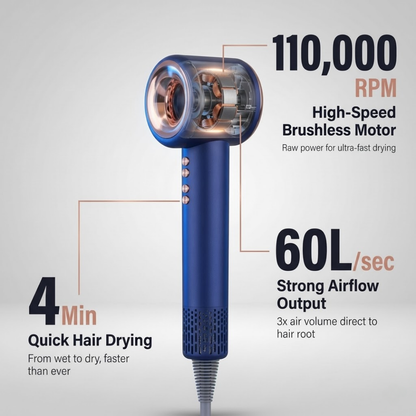 Aerovella Smart Ionic Hair Dryer