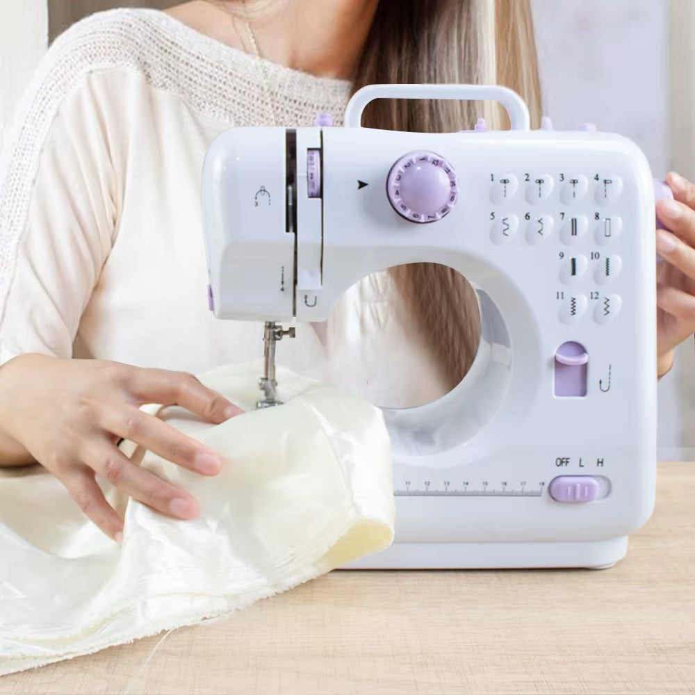 StitchEase Pro 12 – Portable Electric Sewing Machine