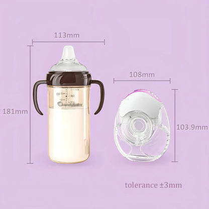 NurturaFlow Wearable Breast Pump – Hands-Free, Quiet & Rechargeable