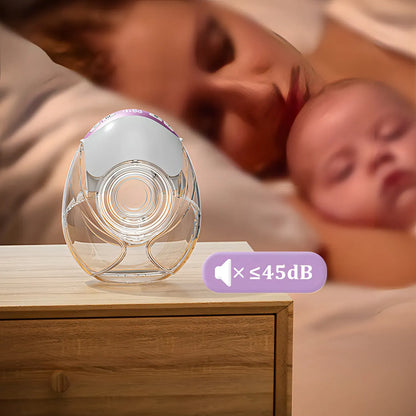 NurturaFlow Wearable Breast Pump – Hands-Free, Quiet & Rechargeable