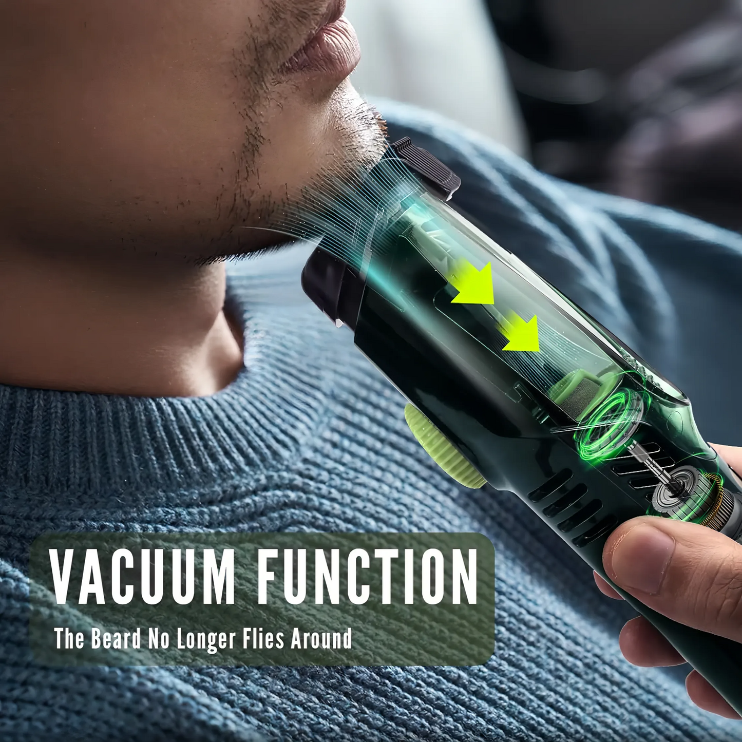 BeardCrafter X7 – Cordless Beard Trimmer with Adjustable Length & USB Fast Charging