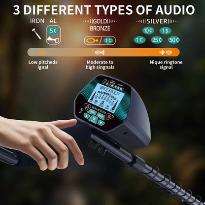 MagnaFind Pro Waterproof Metal Detector