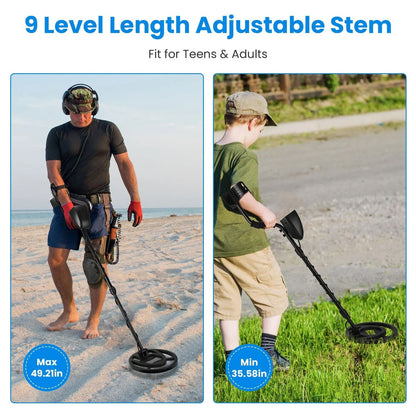 MagnaFind Pro Waterproof Metal Detector