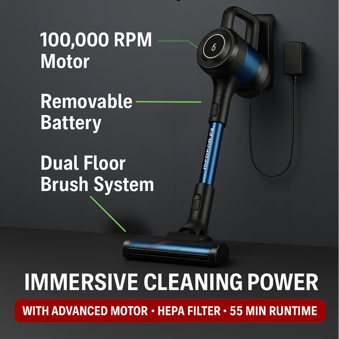 AeroSweep S12 Pro – Ultra-Light Cordless Vacuum